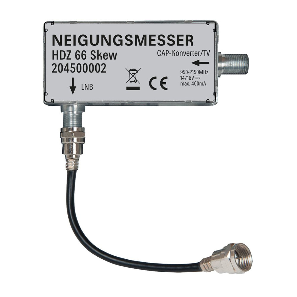 Kathrein Neigungsmesser HDZ 66 Skew für Sat-Anlage BAS 66 Skew