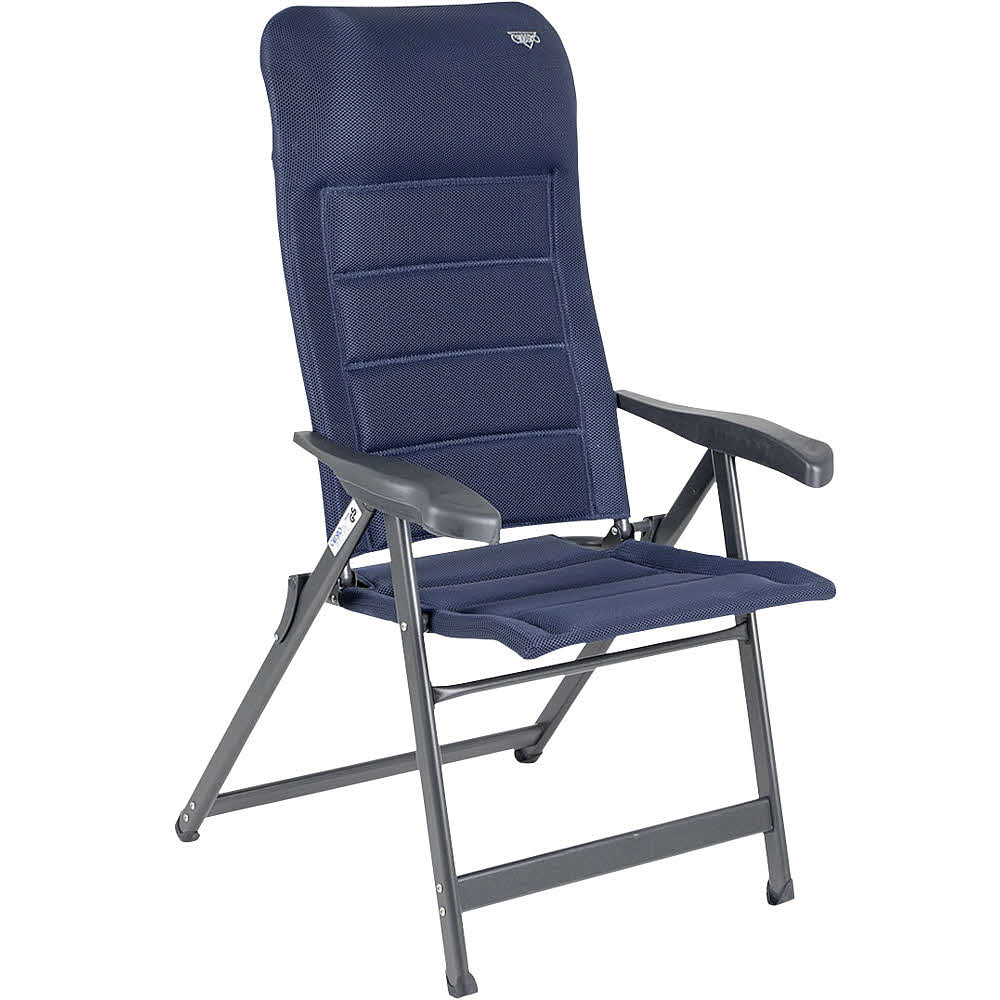 Crespo Campingstuhl M Air Deluxe Spezial extra flach, blau