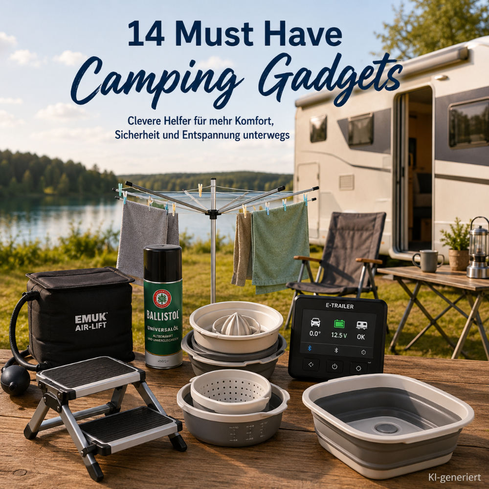 14 Must-have-Camping-Gadgets für Ihren nächsten Campingurlaub