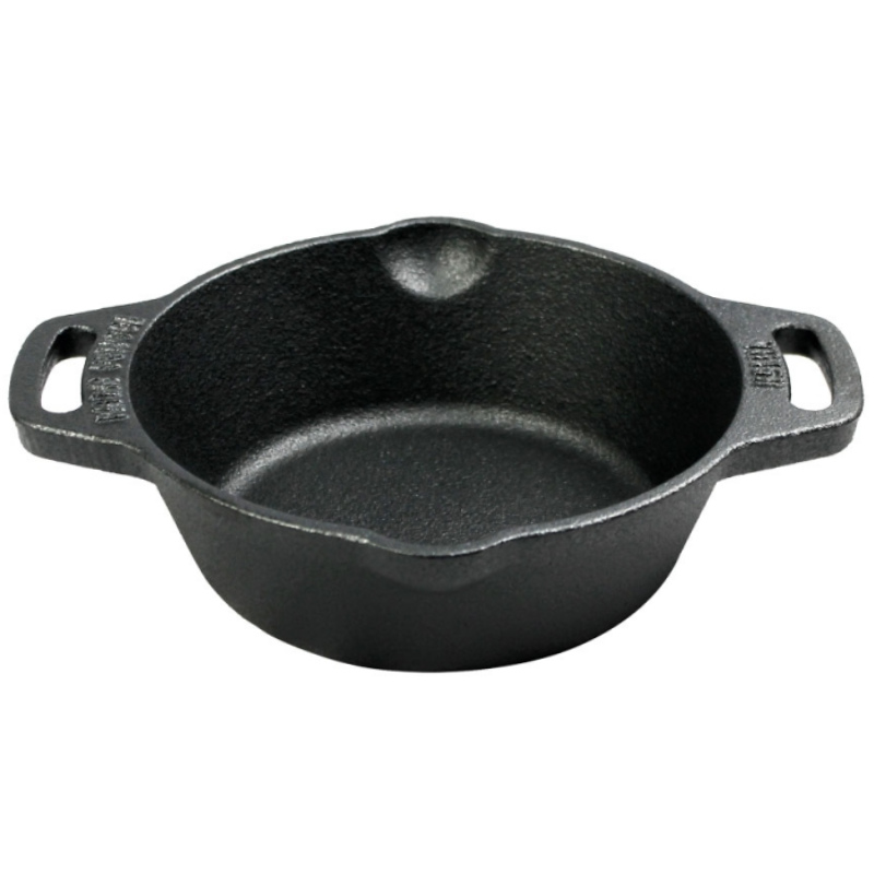 Valhal Outdoor Feuerpfanne mit zwei Griffe, 15 cm