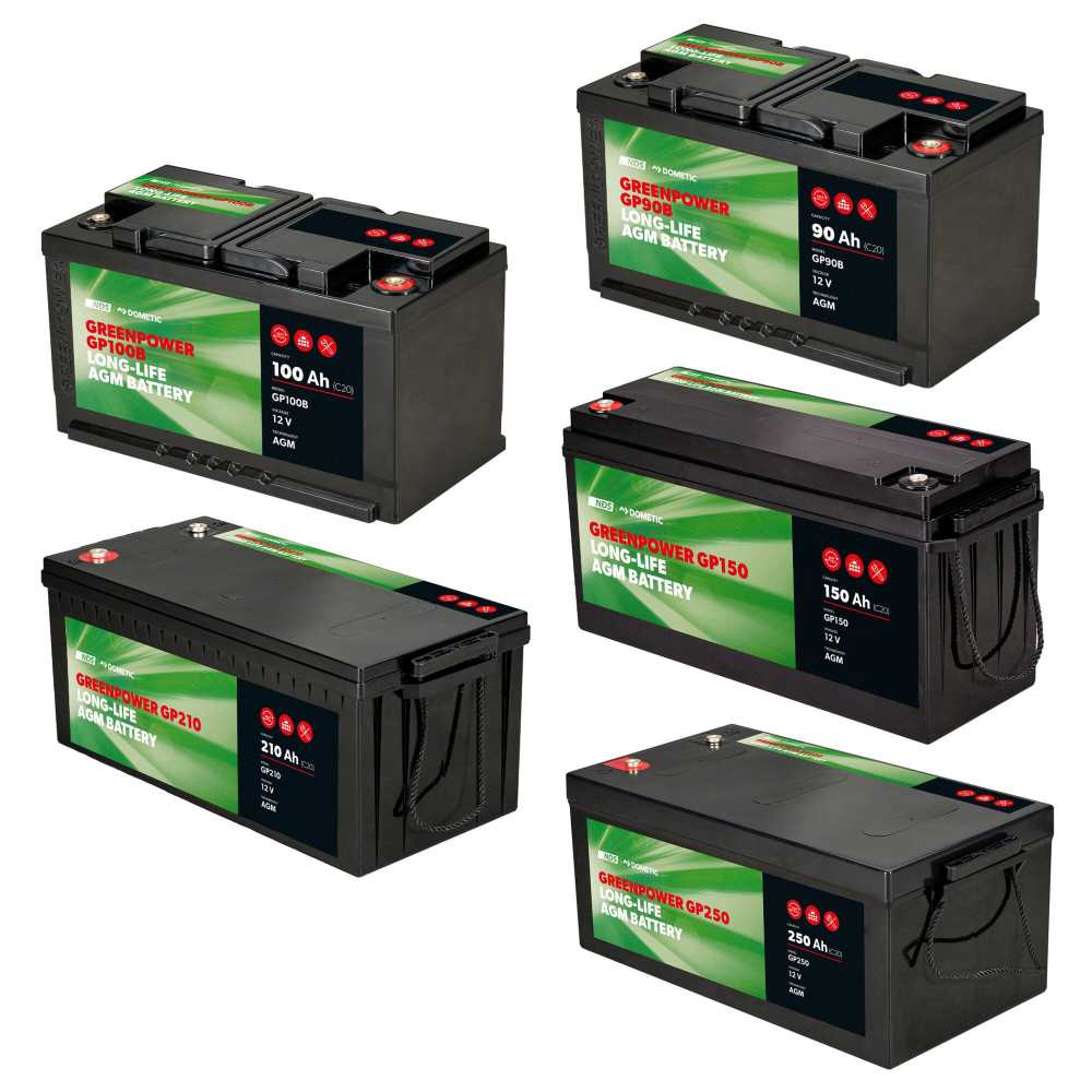 Dometic AGM Batterie Greenpower