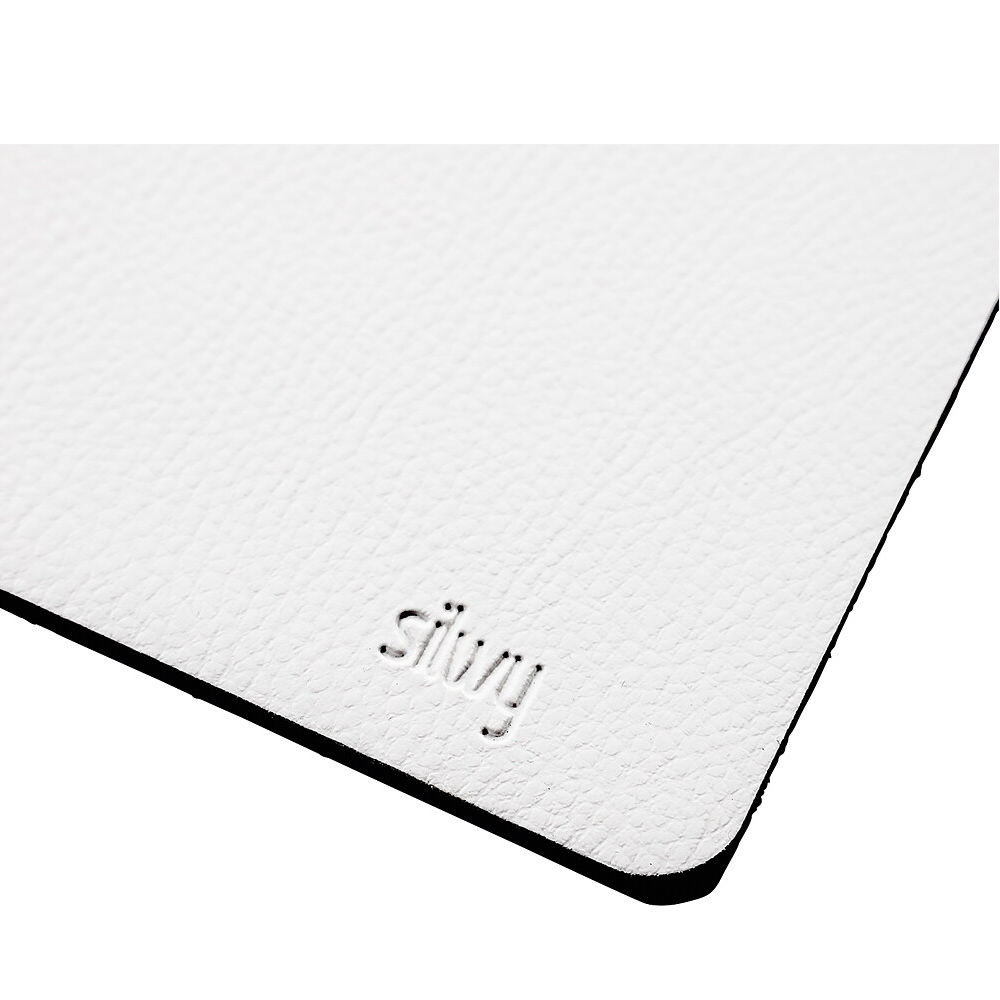 Silwy Metall-Nano-Gel-Matte für Magnetgläser, weiß