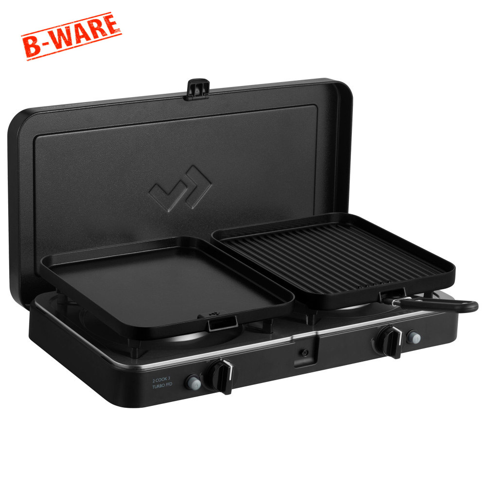 Cadac 2 Cook 3 Turbo FFD Deluxe, 50 mbar   B-Ware