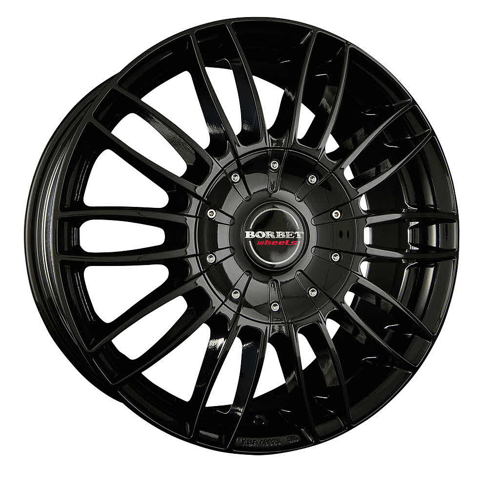 Borbet Leichtmetallfelge Fiat Ducato Maxi black glossy 18 Zoll, 1350 kg