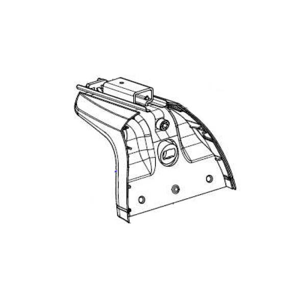 Thule Haltefuß 13 cm für Querträger Ducato (Nr. 1500603180)