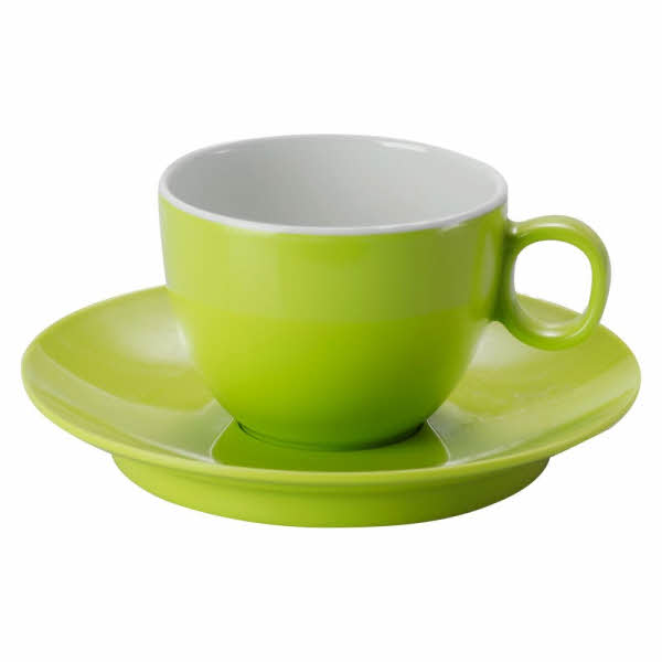 Brunner Espressotasse mit Untertasse Space aus Melamin, 100 ml