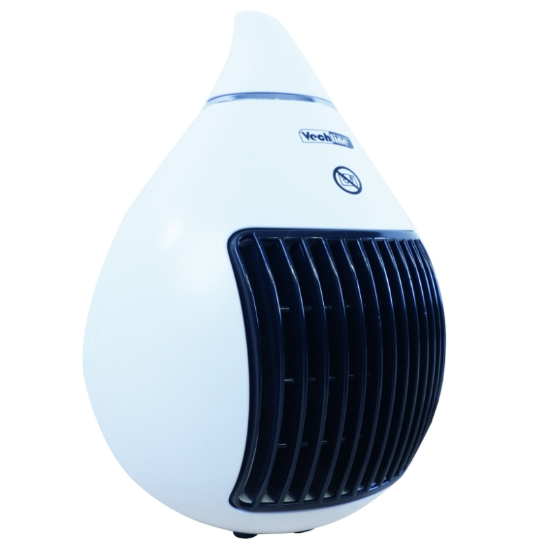 Vechline Keramik-Heizlüfter 750/1500 W, 230 Volt - tropfenform