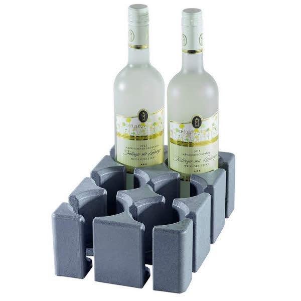 Purvario Glas-/Flaschenhalter Modul II, Ausführung hoch