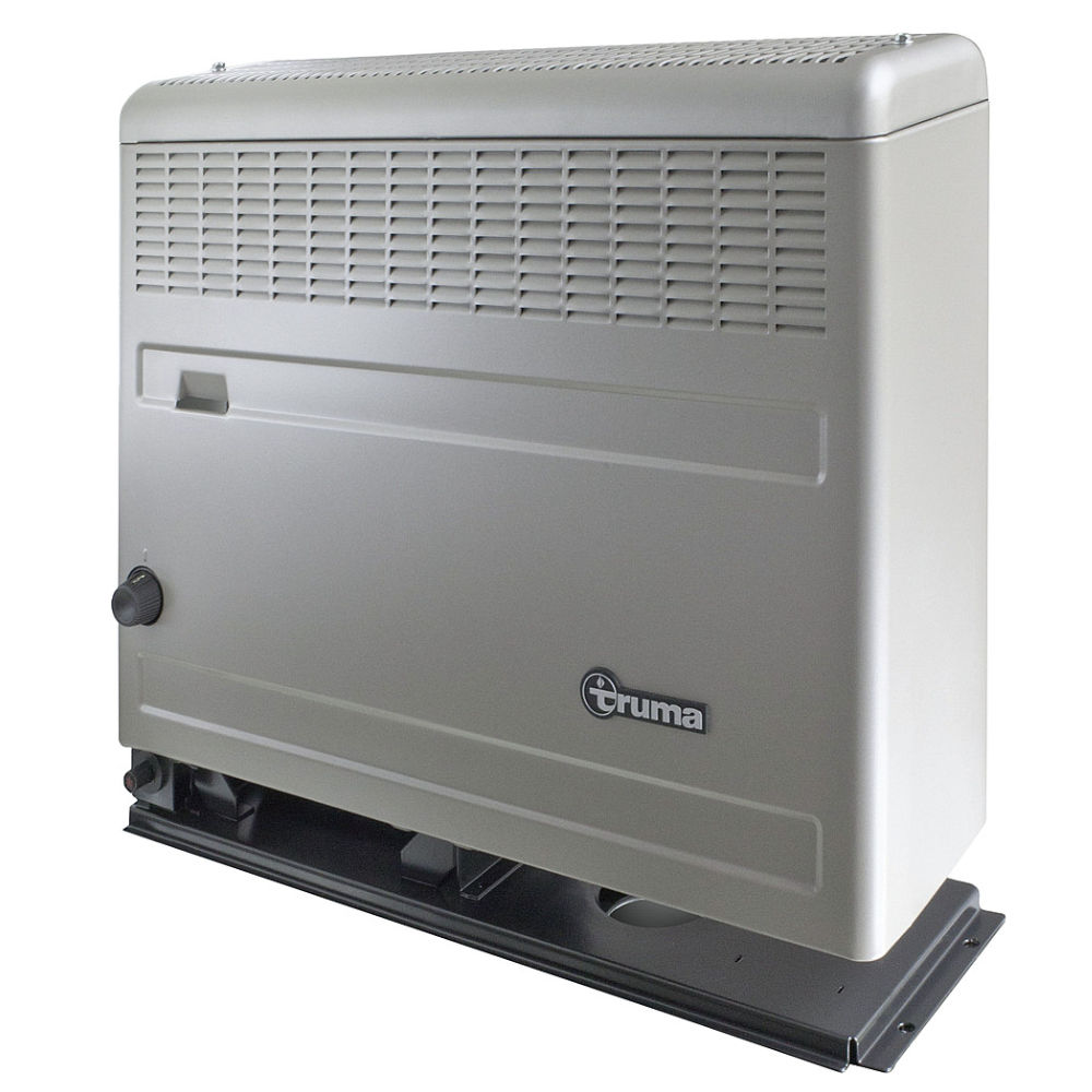 Truma Trumatic S 2200 Titan- m. Zündautomat, Bedienknopf links, Abgasrohr rechts