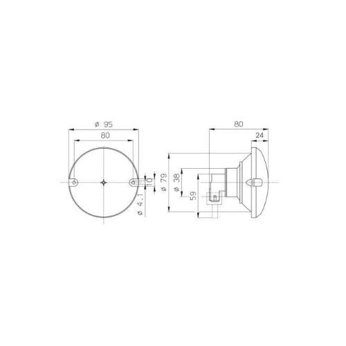 Jokon Rückfahrleuchte Einbau Serie 710