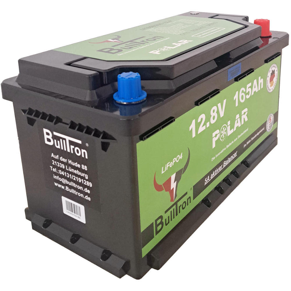BullTron LiFePO4 Batterie Polar 165 Ah - Made in Germany