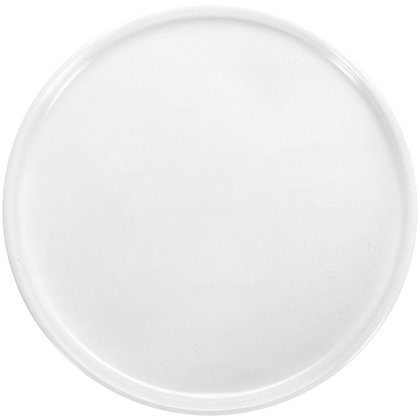 Brunner Essteller Odette 25 cm, weiß/grau