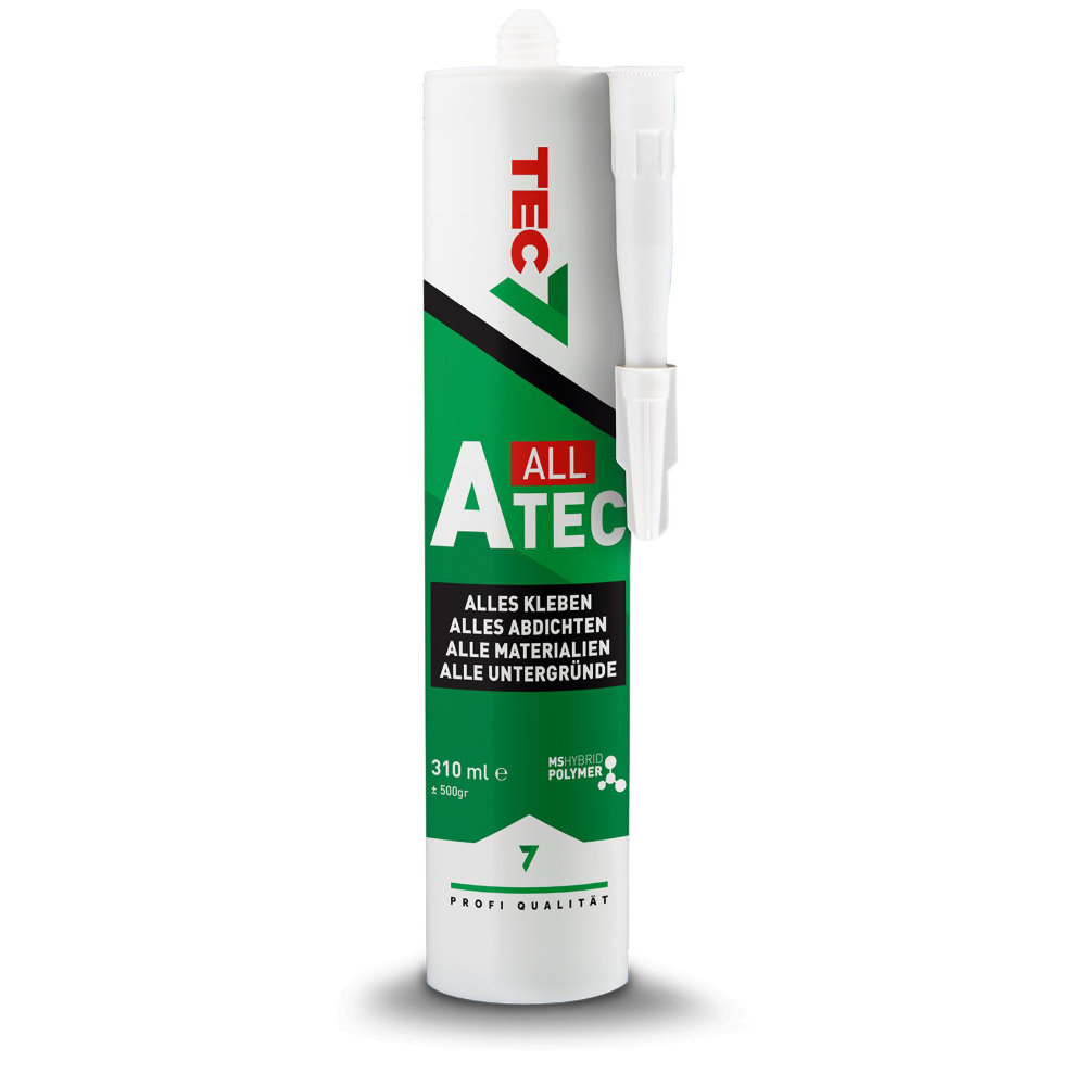 TEC7 Klebe- und Dichtmittel A-Tec 310 ml, weiß