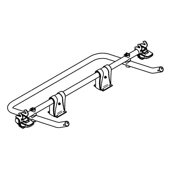 Schienenbügel-Träger Thule Caravan Superb (Nr.1500602772)