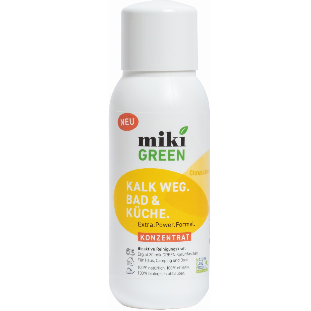 mikiGREEN Reiniger Kalk weg Bad und Küche