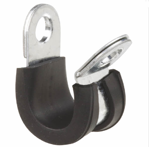 GOK Rohrschelle mit Gummiunterlage, 10 mm (5 Stück)