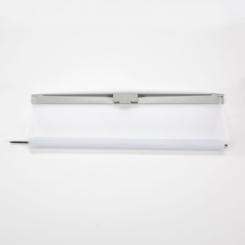 Netzrollo mit Griffleiste, grau für Modelle 42K, 46K, VisionVent M (Nr. 420.8KG)