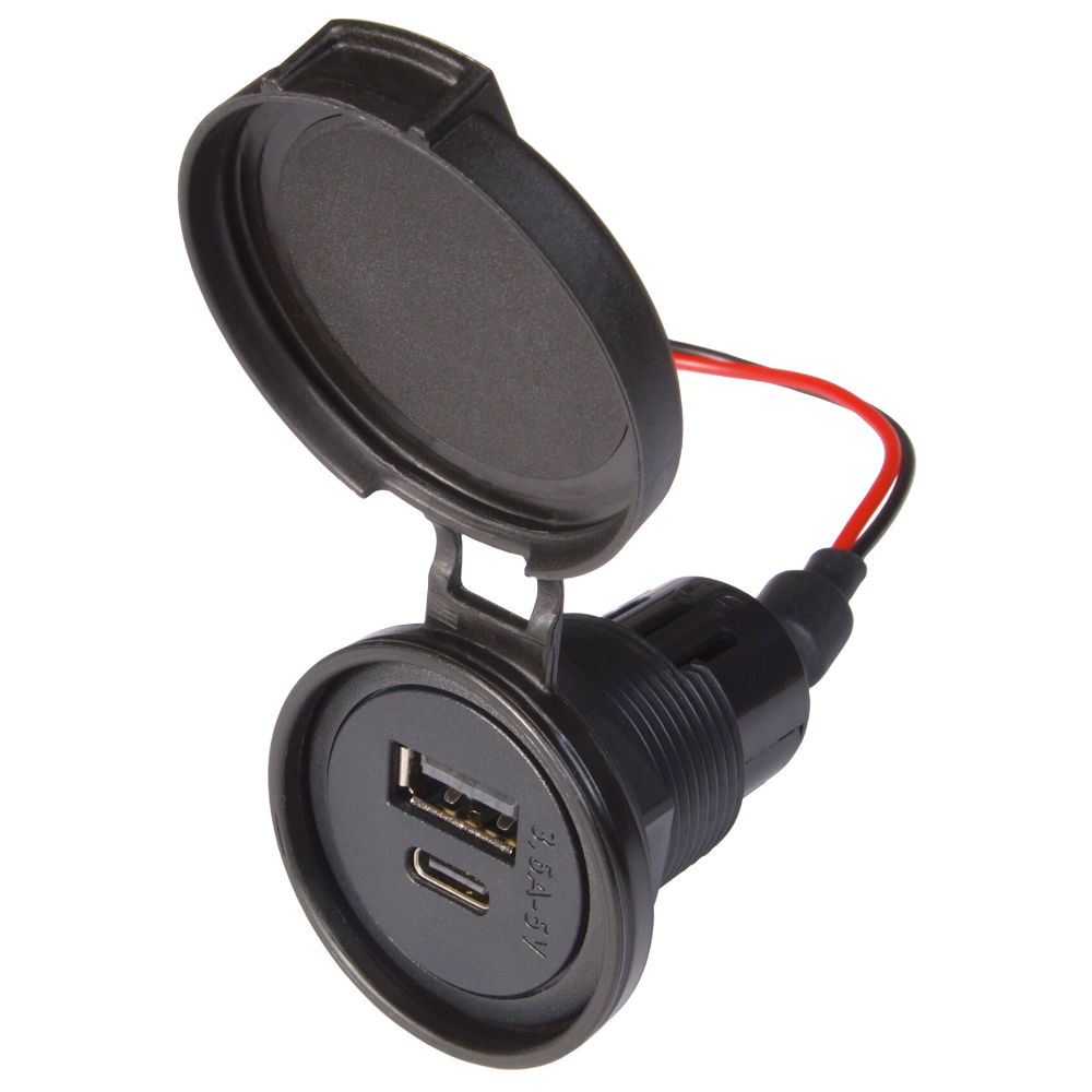 Procar USB Einbausteckdose, IP 54