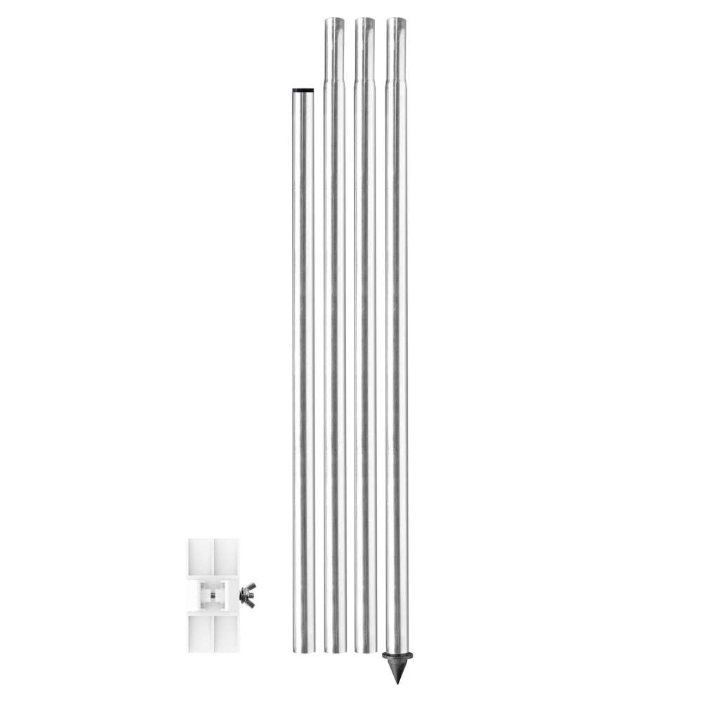 Maxview Mast mit Seitenwandhalterung zu Routerset Roam Basecamp