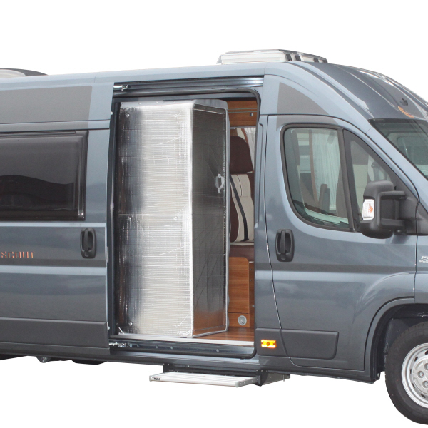 Hindermann Thermovorhang für Schiebetür Fiat Ducato ab Bj. 2007 mit Moskitotür