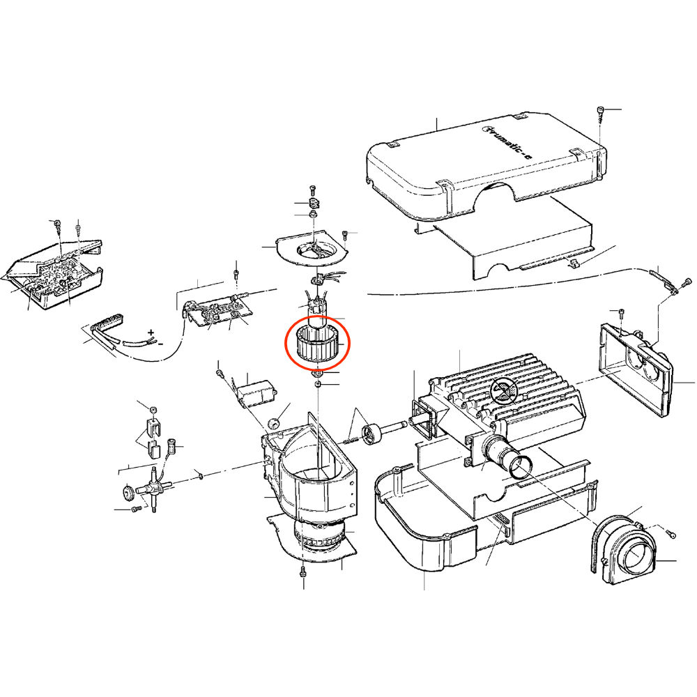 Truma Ventilatorrad Umluft für E4000 (01/1989-12/2017)