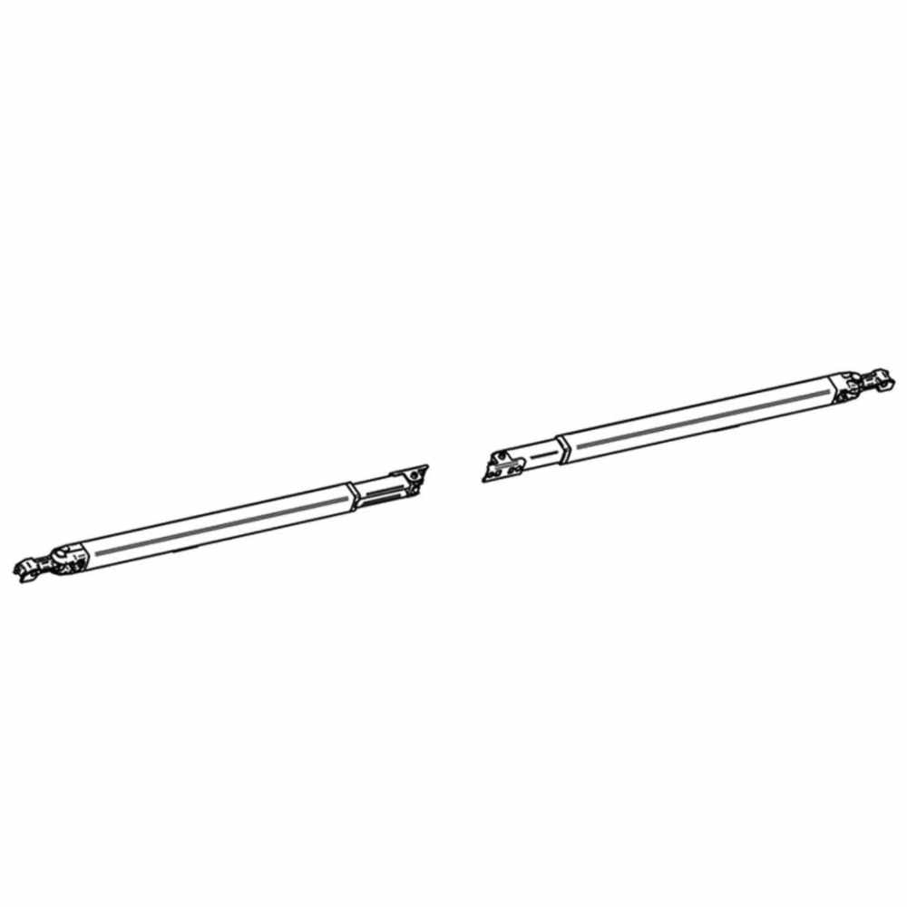 Thule Stützfuß für Markisenlänge 2,60 m Omnistor 6300 (Nr. 1500603330)
