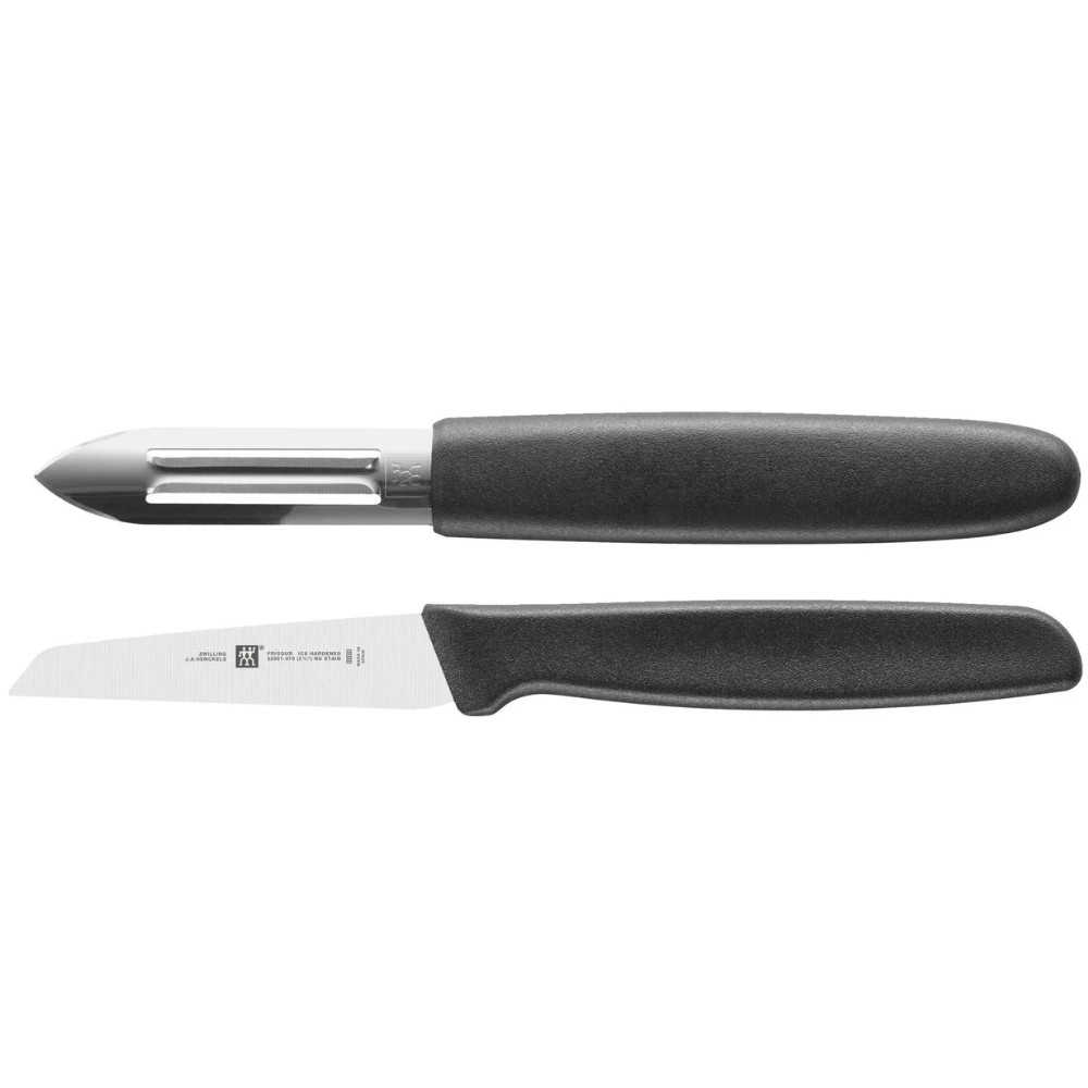 Zwilling Messerset Twin Grip 2-teilig, schwarz