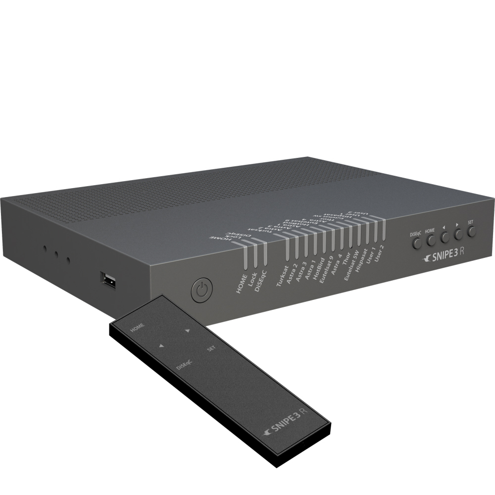 Selfsat Snipe 3 R Single, GPS Auto Skew Sat System m. Fernbedienung