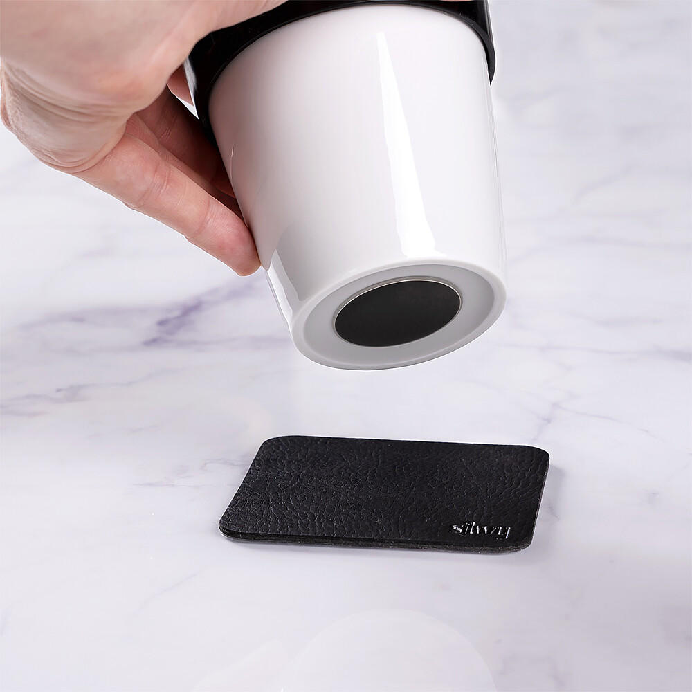 Silwy Magnet-Porzellan-Kaffeebecher TO-GO-CUP 350 ml