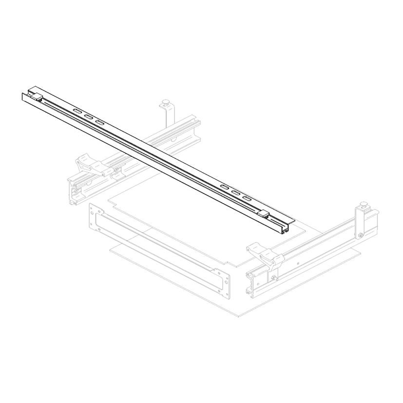Thule Befestigungsschiene Slide-Out V16 Ducato (Nr. 1500603133)