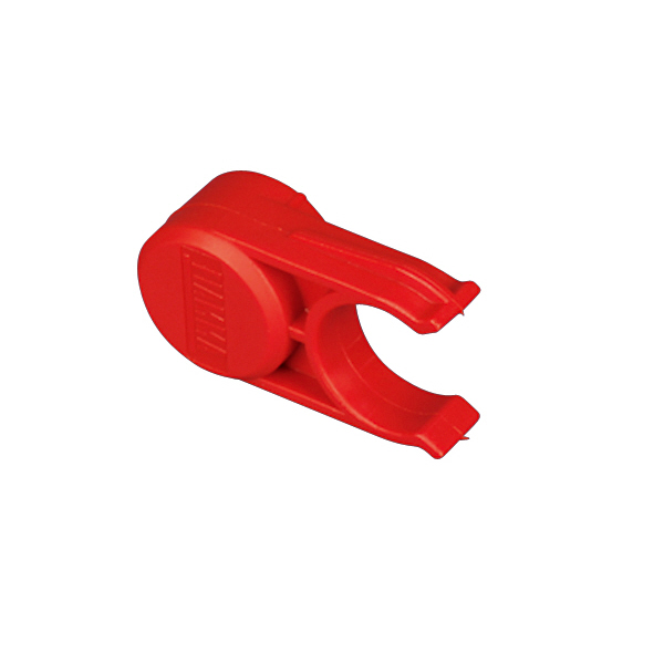 Kunststoffklemme f. Carry-Bike Träger rot 30 mm