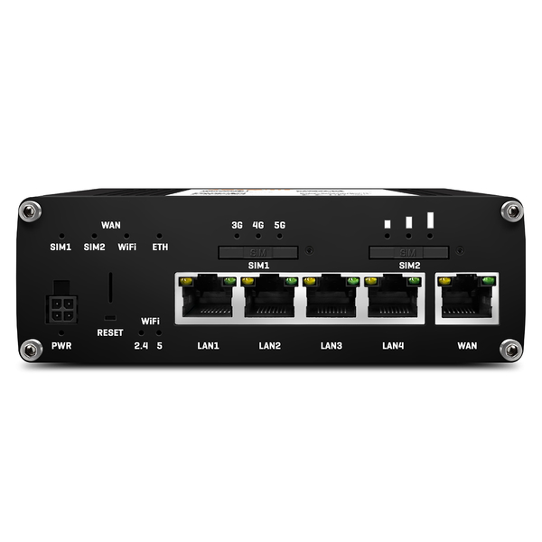 Selfsat WLAN Router MWR 5560 eSIM 5G Cat 19 incl. SHARK 5G Antenne