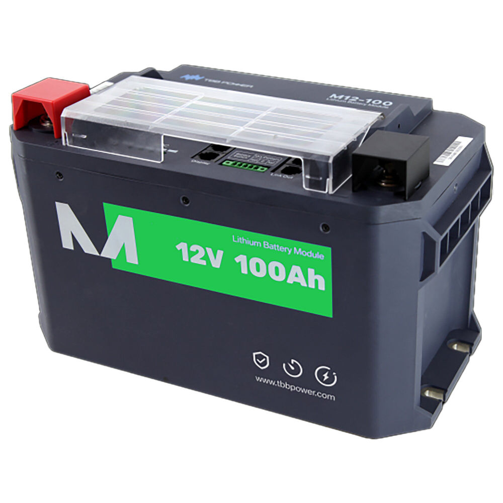 TBB Power Lithium Batterie LiFePO4 M12-100/P mit Heizung - 105 Ah