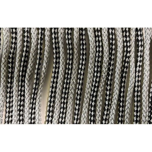 Arisol Kordervorhang Farbe anthrazit / silber