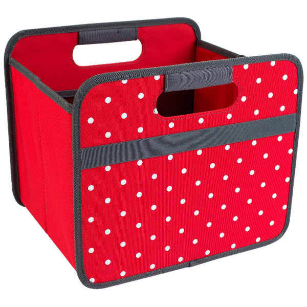 meori Faltbox Classic hibiskus rot gepunktet