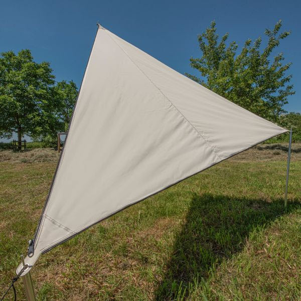 Bent Sonnensegel TC-Zip Canvas Africa Sand
