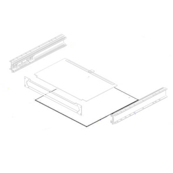 Thule Gehäuseplatte unten Slide-Out Step 400 V18 (Nr. 1500603390)