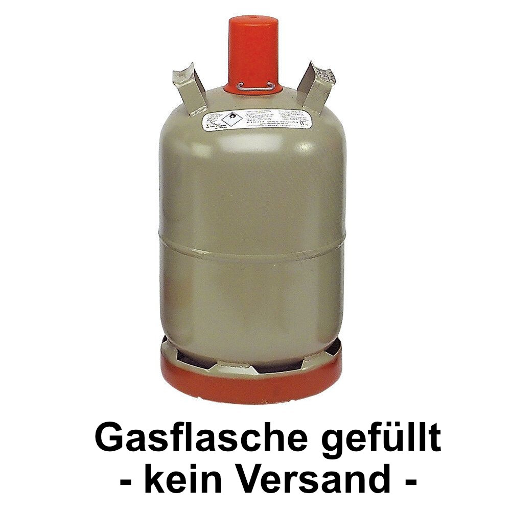 Stahl Gasflasche 11 kg - gefüllt -nur Click&Collect