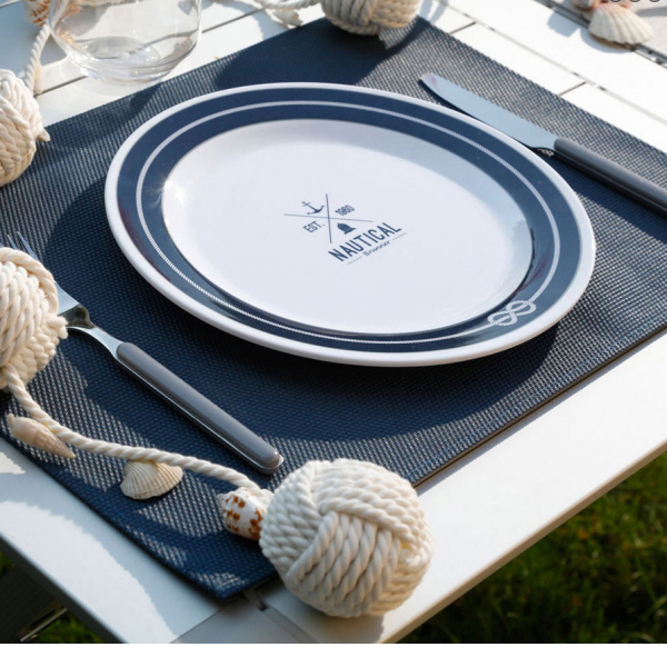 Brunner Melamin-Geschirrset Nautical 16-teilig