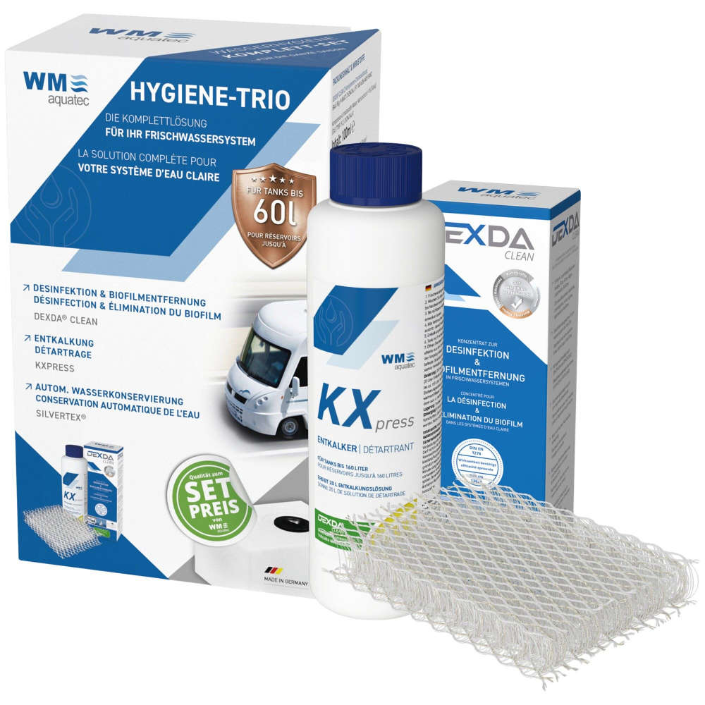 WM aquatec Hygiene-Trio für Tanks bis 60 l