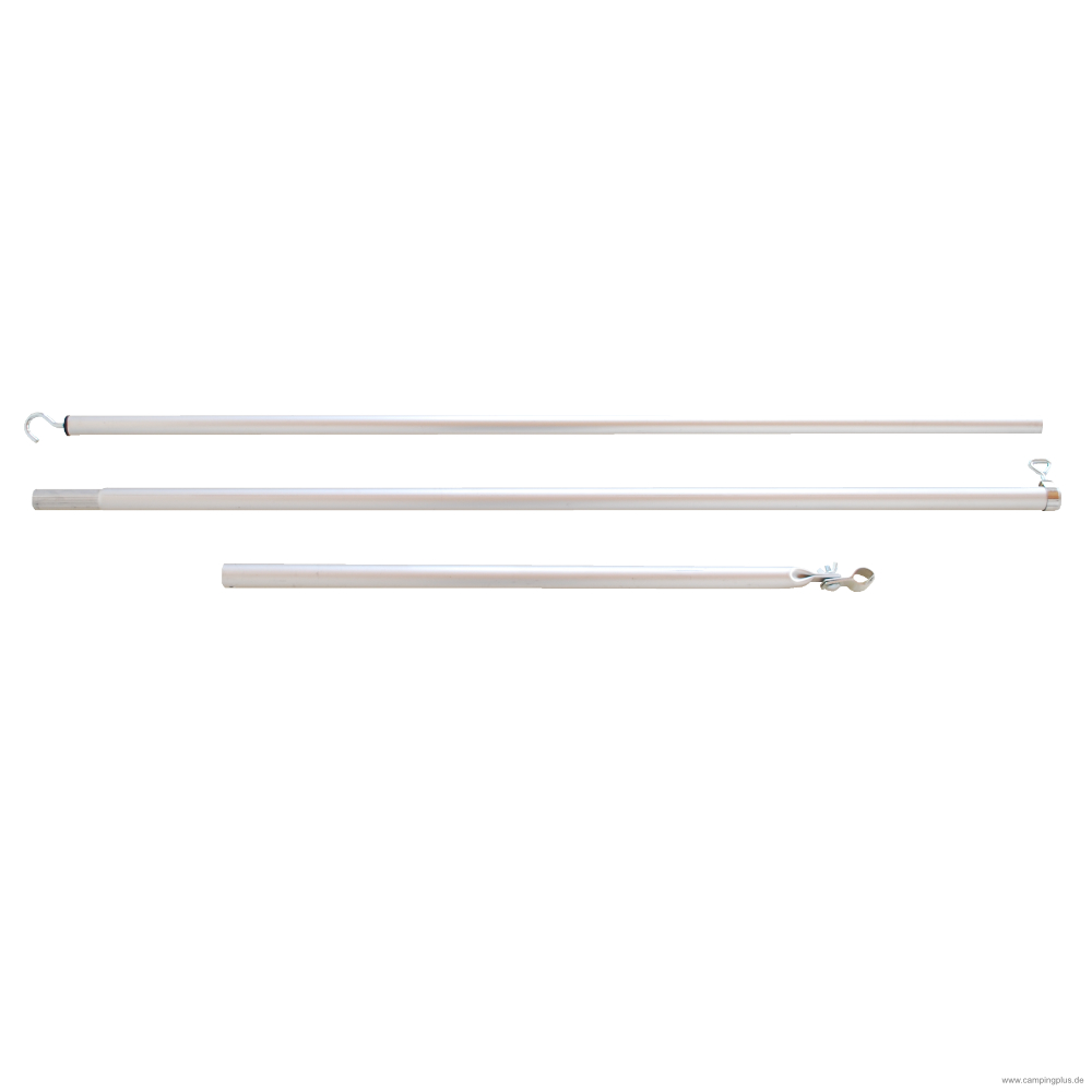 Alu Dachhakenstange 25 mm, 170-260 cm