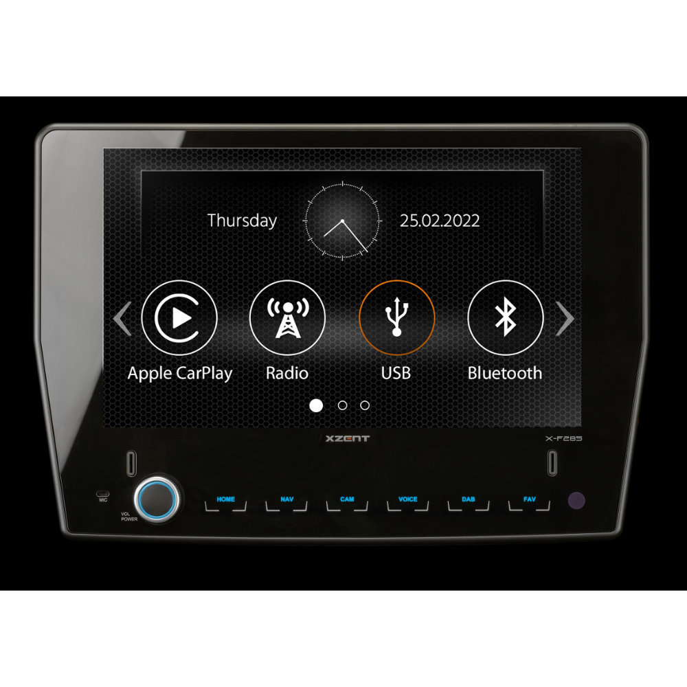 Xzent Infotainer X-F285 für Ford Transit
