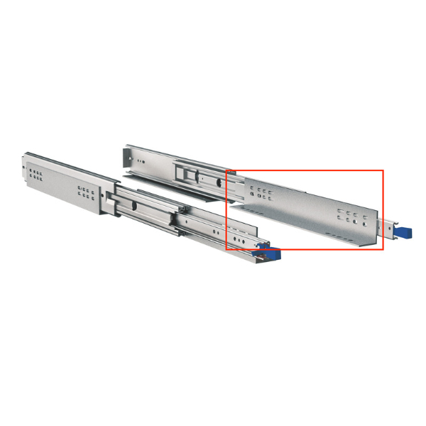 Carbest Befestigung für Vollauszug Länge 559 mm, 2 x L-Winkel