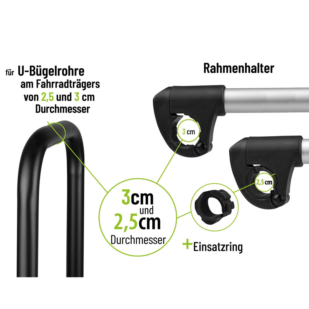 Eufab Befestigungskralle mit Strap