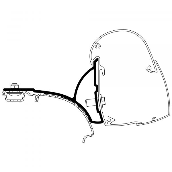 Thule Adapter VW T5/T6, Omnistor 5102