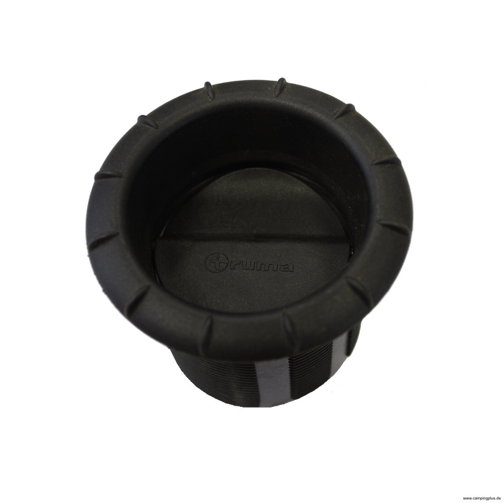 Truma Endstück EN schwarzbraun mit langem Gewinde 65 mm