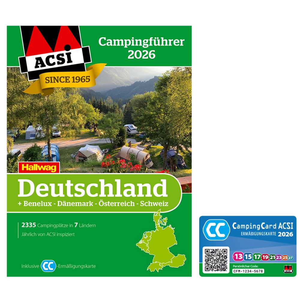 ACSI Campingführer Deutschland 2026