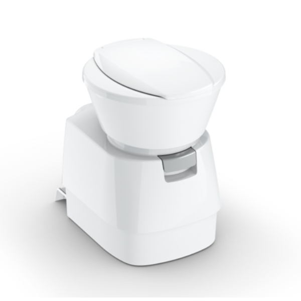 Dometic Kassettentoilette CTE4110 ohne Spülwassertank 19 l, weiß