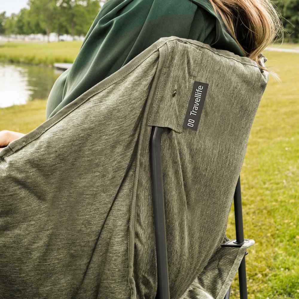 Travellife Faltsessel Lago Cross, moss green