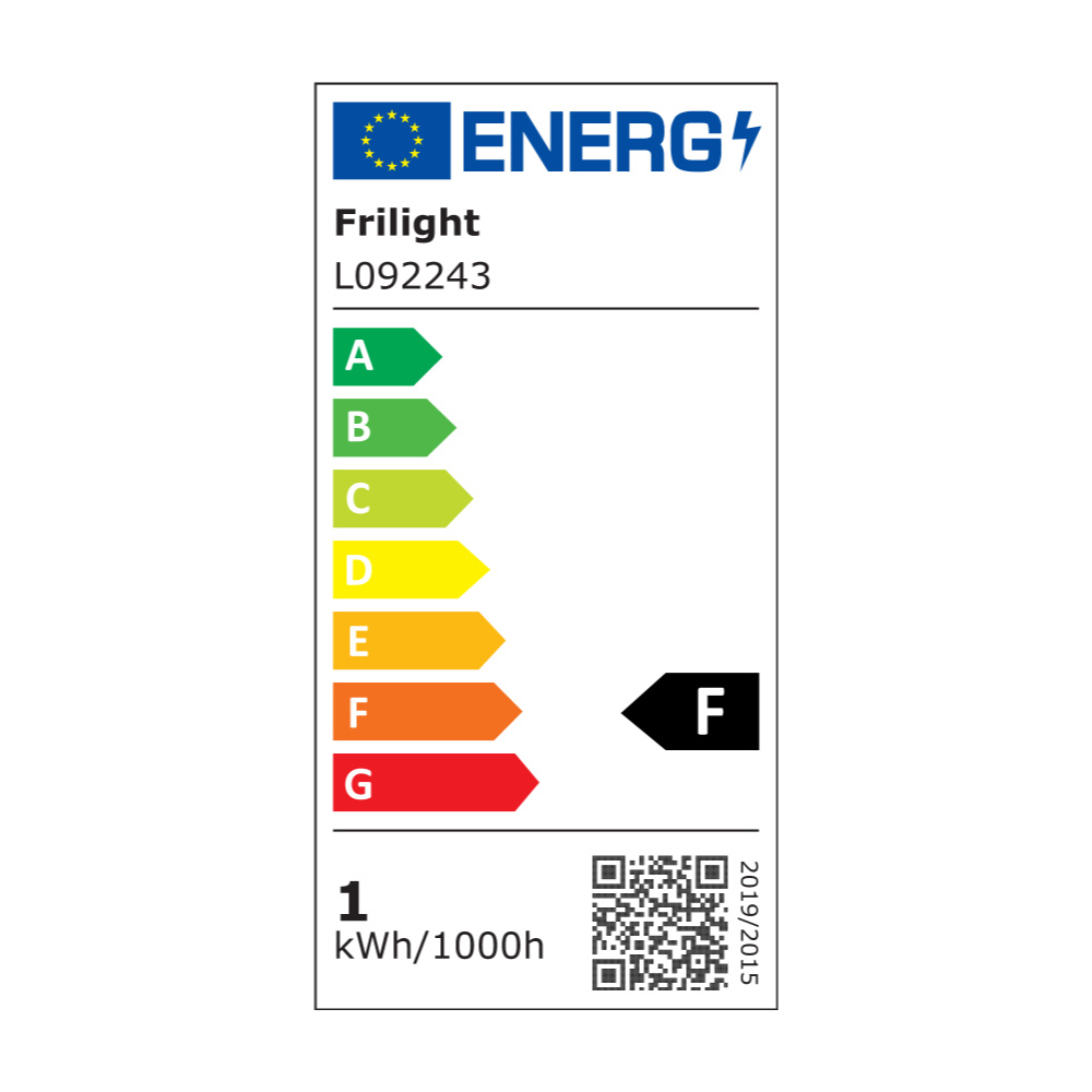 Frilight LED Aufbauleuchte Soft - matt silber, 24,8 x 6,4 x 3,5 cm